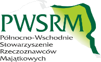 Logo Północno-Wschodniego Stowarzyszenia Rzeczoznawców Majątkowych